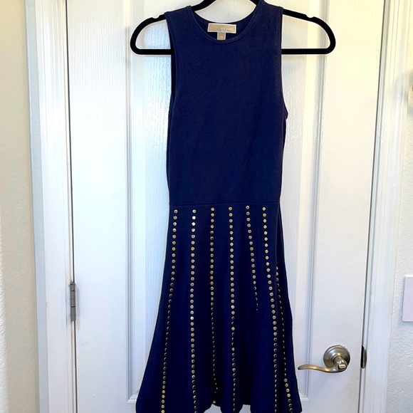 Michael Kors Dresses & Skirts - Michael Kors XS Navy Blue Sweater Dress